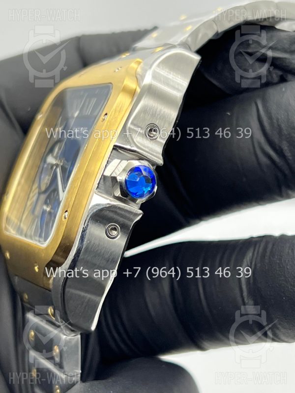 Фото 6 - Cartier Santos de Cartier 43mm Art 8984