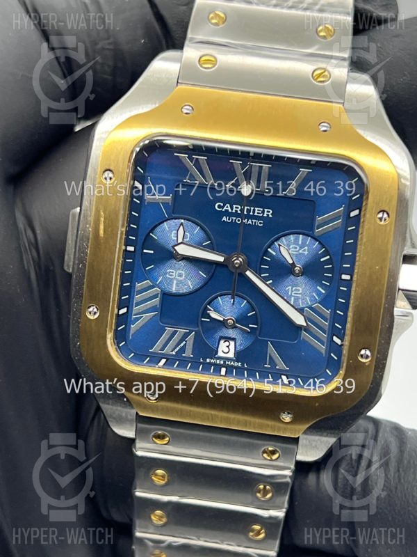 Фото 9 - Cartier Santos de Cartier 43mm Art 8984