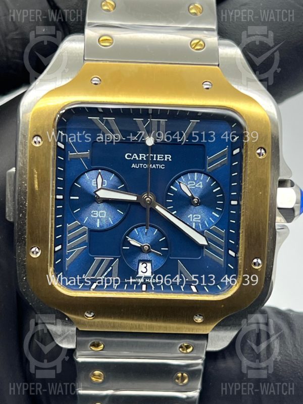 Фото 10 - Cartier Santos de Cartier 43mm Art 8984