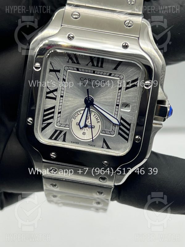 Товар Cartier Santos De Cartier 40mm Dual Time Art 8991 Фото 2 - Cartier Santos De Cartier 40mm Dual Time Art 8991