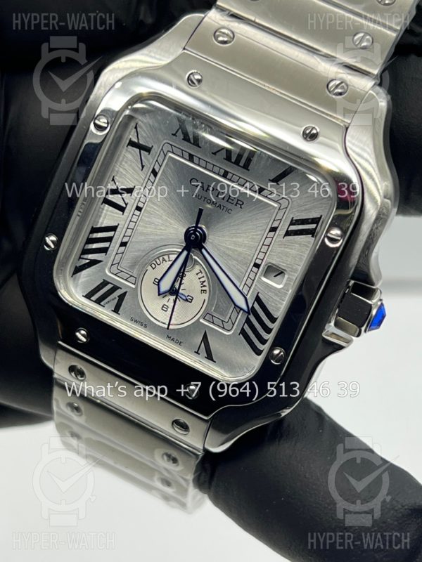 Товар Cartier Santos De Cartier 40mm Dual Time Art 8991 Фото 3 - Cartier Santos De Cartier 40mm Dual Time Art 8991