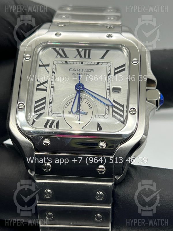 Товар Cartier Santos De Cartier 40mm Dual Time Art 8991 Фото 4 - Cartier Santos De Cartier 40mm Dual Time Art 8991