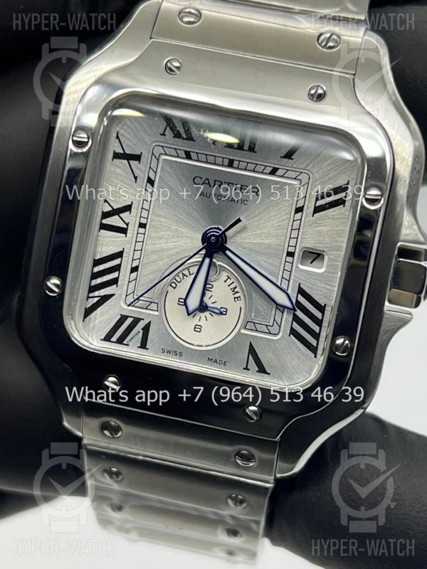 Товар Cartier Santos De Cartier 40mm Dual Time Art 8991 Фото 11 - Cartier Santos De Cartier 40mm Dual Time Art 8991