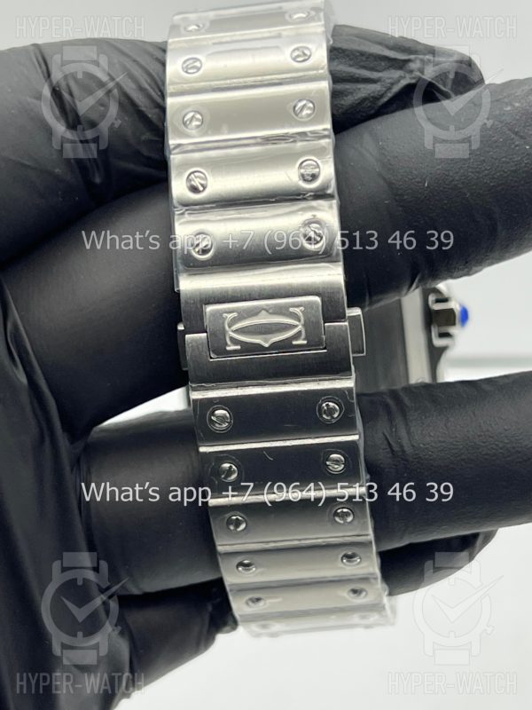 Фото 18 - Cartier Santos De Cartier 40mm Dual Time Art 8992