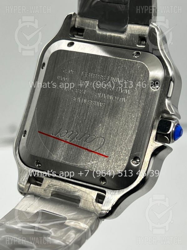 Фото 20 - Cartier Santos De Cartier 40mm Dual Time Art 8992