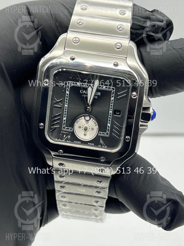 Товар Cartier Santos De Cartier 40mm Dual Time Art 8993 Фото 2 - Cartier Santos De Cartier 40mm Dual Time Art 8993