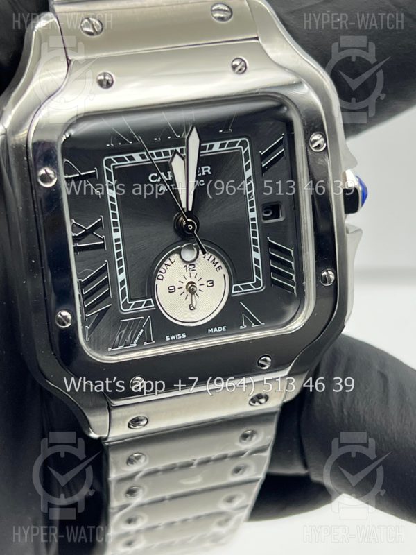 Товар Cartier Santos De Cartier 40mm Dual Time Art 8993 Фото 4 - Cartier Santos De Cartier 40mm Dual Time Art 8993