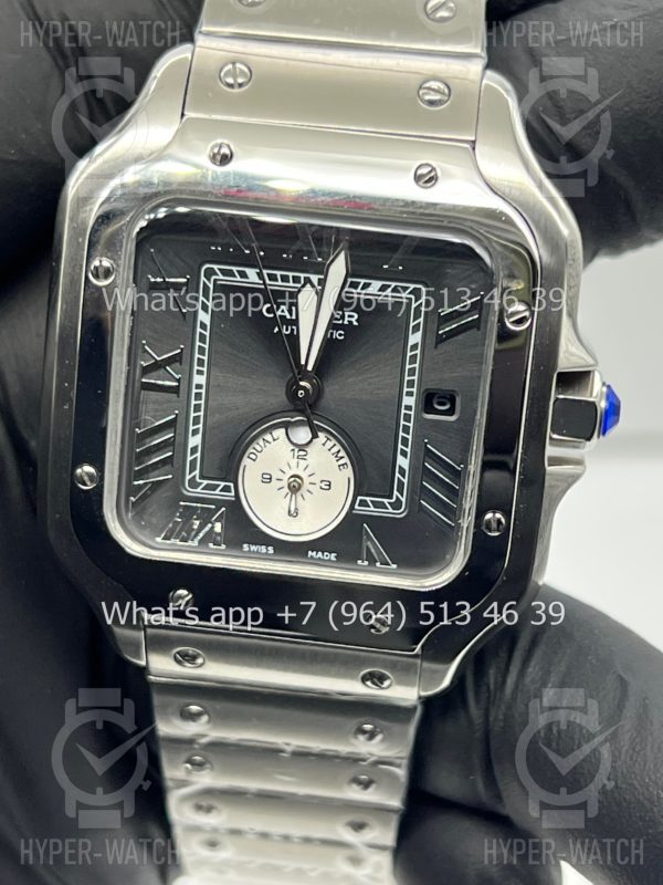 Товар Cartier Santos De Cartier 40mm Dual Time Art 8993 Фото 11 - Cartier Santos De Cartier 40mm Dual Time Art 8993