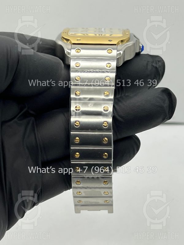 Фото 11 - Cartier Santos De Cartier 40mm Dual Time Art 8996