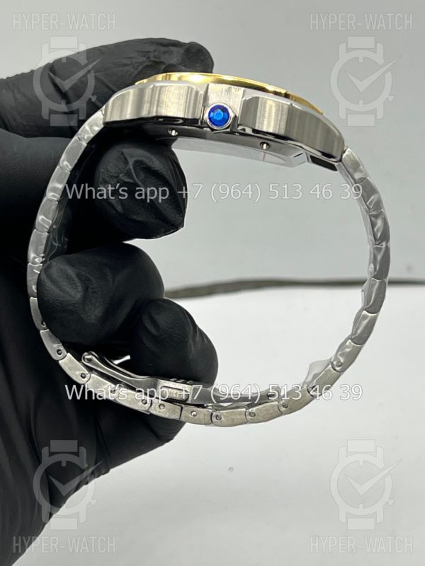 Фото 12 - Cartier Santos De Cartier 40mm Dual Time Art 8996