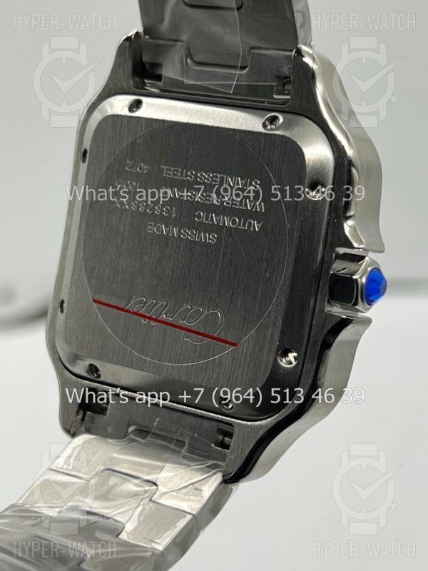 Фото 17 - Cartier Santos De Cartier 40mm Dual Time Art 8996