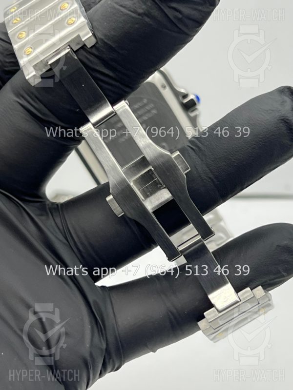 Фото 22 - Cartier Santos De Cartier 40mm Dual Time Art 8989