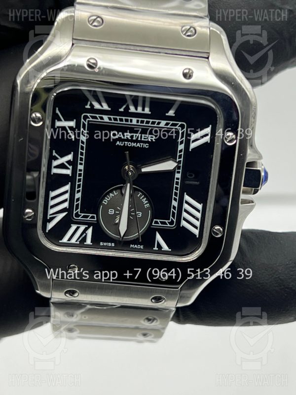 Товар Cartier Santos De Cartier 40mm Dual Time Art 8994 Фото 12 - Cartier Santos De Cartier 40mm Dual Time Art 8994
