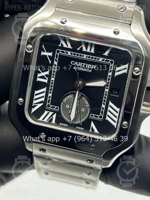 Товар Cartier Santos De Cartier 40mm Dual Time Art 8994 Фото 13 - Cartier Santos De Cartier 40mm Dual Time Art 8994