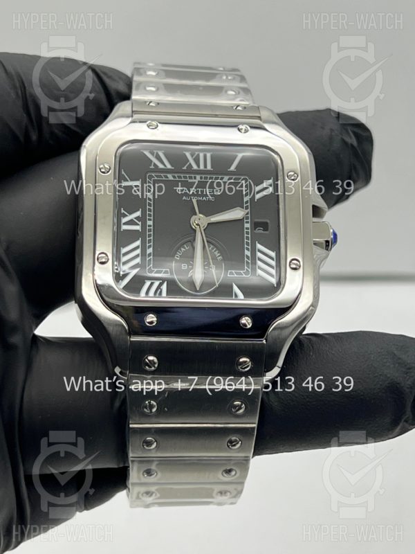 Товар Cartier Santos De Cartier 40mm Dual Time Art 8994 Фото 15 - Cartier Santos De Cartier 40mm Dual Time Art 8994