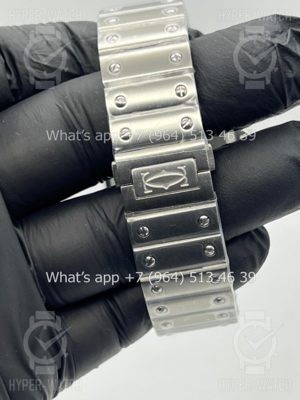 Товар Cartier Santos De Cartier 40mm Dual Time Art 8994 Фото 21 - Cartier Santos De Cartier 40mm Dual Time Art 8994