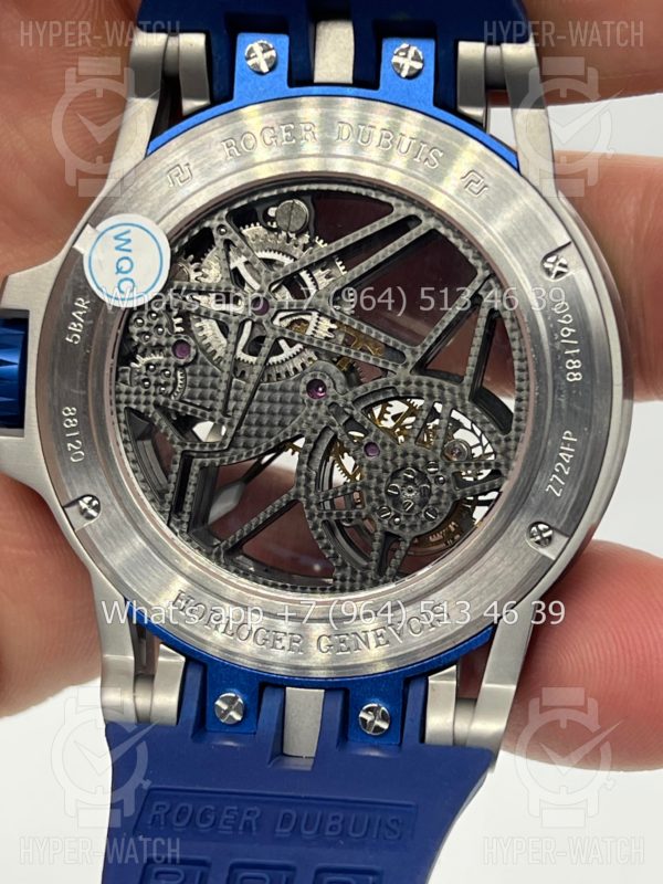 Товар Roger Dubuis Excalibur 45mm Flying Tourbillon Blue Фото 6 - Roger Dubuis Excalibur 45mm Flying Tourbillon Blue