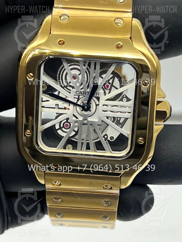 Товар Cartier Santos de Cartier Skeleton 40mm Art 9068 Фото 2 - Cartier Santos de Cartier Skeleton 40mm Art 9068