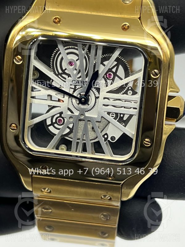 Товар Cartier Santos de Cartier Skeleton 40mm Art 9068 Фото 3 - Cartier Santos de Cartier Skeleton 40mm Art 9068