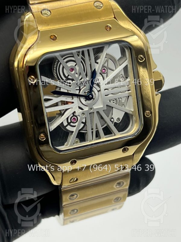 Товар Cartier Santos de Cartier Skeleton 40mm Art 9068 Фото 4 - Cartier Santos de Cartier Skeleton 40mm Art 9068