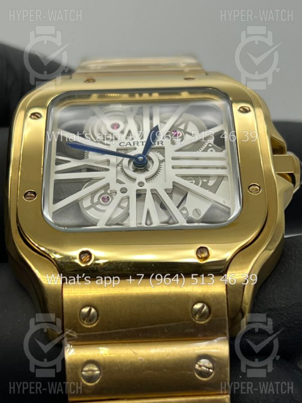 Товар Cartier Santos de Cartier Skeleton 40mm Art 9068 Фото 7 - Cartier Santos de Cartier Skeleton 40mm Art 9068