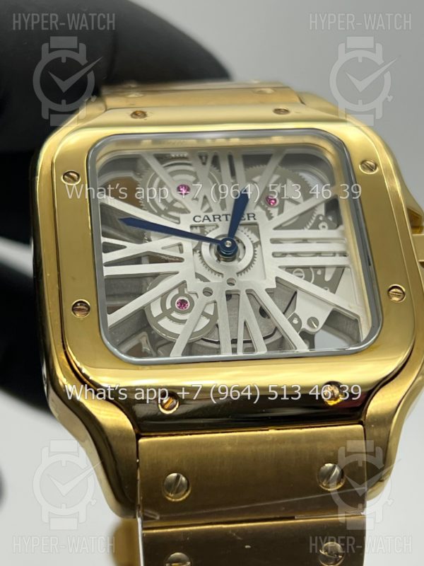 Товар Cartier Santos de Cartier Skeleton 40mm Art 9068 Фото 9 - Cartier Santos de Cartier Skeleton 40mm Art 9068