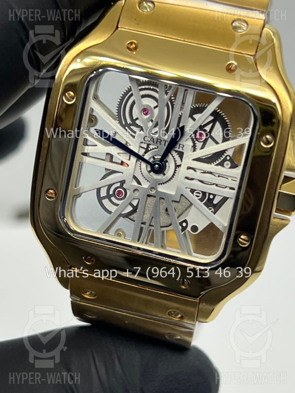 Товар Cartier Santos de Cartier Skeleton 40mm Art 9068 Фото 12 - Cartier Santos de Cartier Skeleton 40mm Art 9068