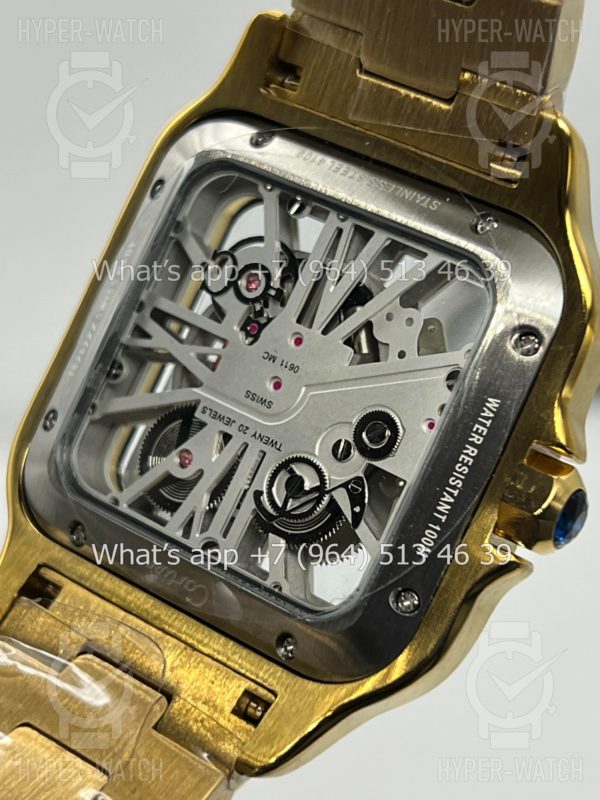 Товар Cartier Santos de Cartier Skeleton 40mm Art 9068 Фото 21 - Cartier Santos de Cartier Skeleton 40mm Art 9068