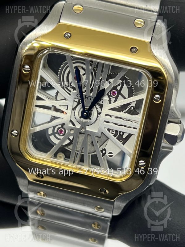 Товар Cartier Santos de Cartier Skeleton 40mm Art 9069 Фото 3 - Cartier Santos de Cartier Skeleton 40mm Art 9069
