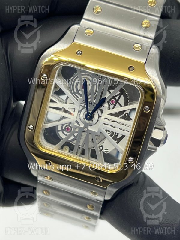Товар Cartier Santos de Cartier Skeleton 40mm Art 9069 Фото 4 - Cartier Santos de Cartier Skeleton 40mm Art 9069