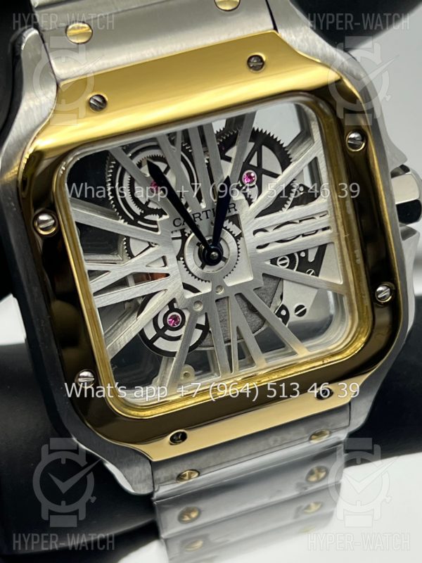 Товар Cartier Santos de Cartier Skeleton 40mm Art 9069 Фото 5 - Cartier Santos de Cartier Skeleton 40mm Art 9069