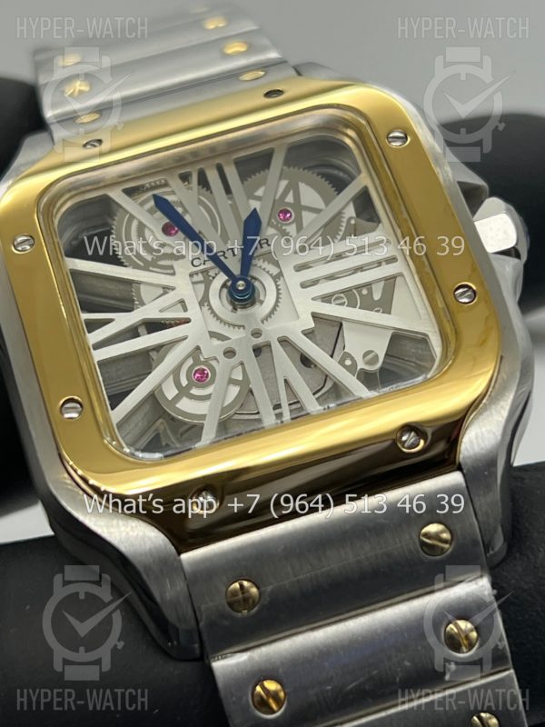Товар Cartier Santos de Cartier Skeleton 40mm Art 9069 Фото 6 - Cartier Santos de Cartier Skeleton 40mm Art 9069