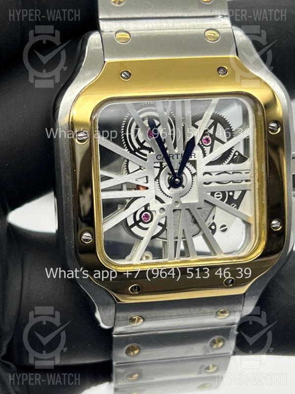 Товар Cartier Santos de Cartier Skeleton 40mm Art 9069 Фото 7 - Cartier Santos de Cartier Skeleton 40mm Art 9069