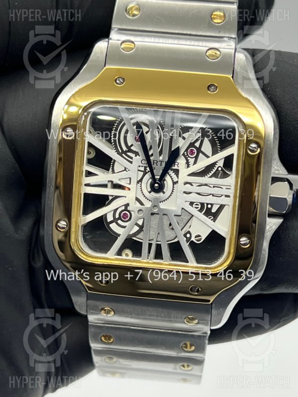 Товар Cartier Santos de Cartier Skeleton 40mm Art 9069 Фото 8 - Cartier Santos de Cartier Skeleton 40mm Art 9069