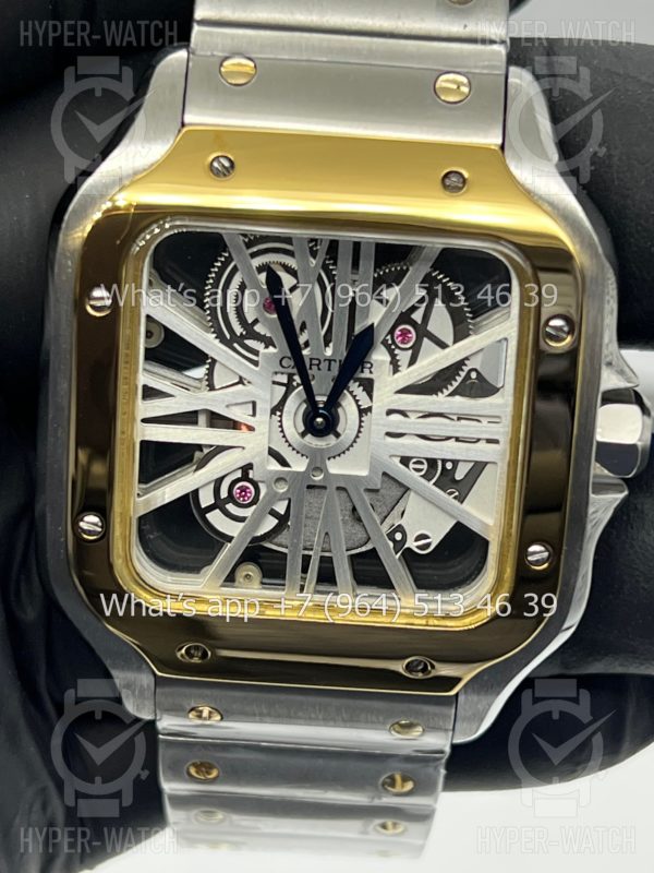Товар Cartier Santos de Cartier Skeleton 40mm Art 9069 Фото 9 - Cartier Santos de Cartier Skeleton 40mm Art 9069