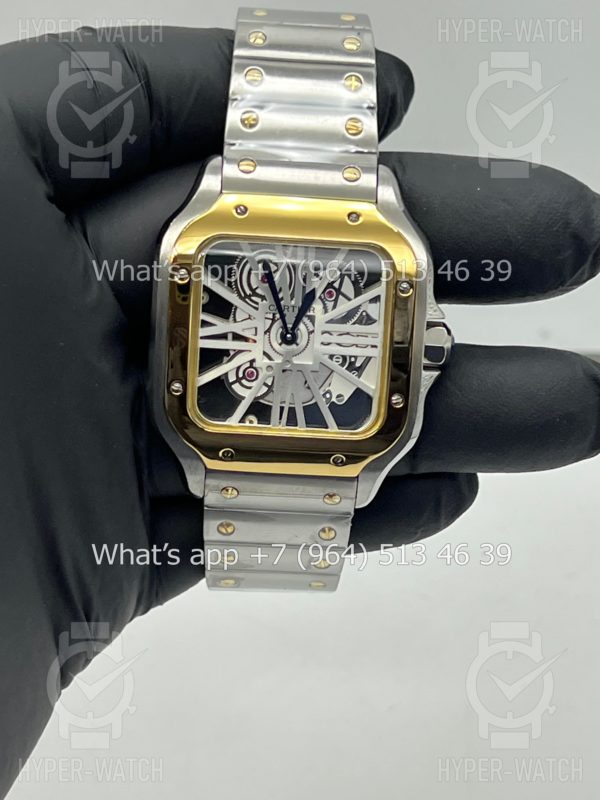 Товар Cartier Santos de Cartier Skeleton 40mm Art 9069 Фото 10 - Cartier Santos de Cartier Skeleton 40mm Art 9069