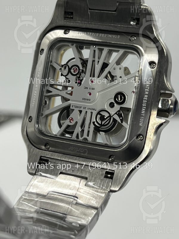 Товар Cartier Santos de Cartier Skeleton 40mm Art 9069 Фото 19 - Cartier Santos de Cartier Skeleton 40mm Art 9069