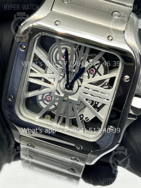 Фото 3 - Cartier Santos de Cartier Skeleton 40mm Art 9070