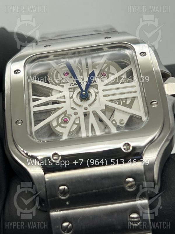 Фото 6 - Cartier Santos de Cartier Skeleton 40mm Art 9070