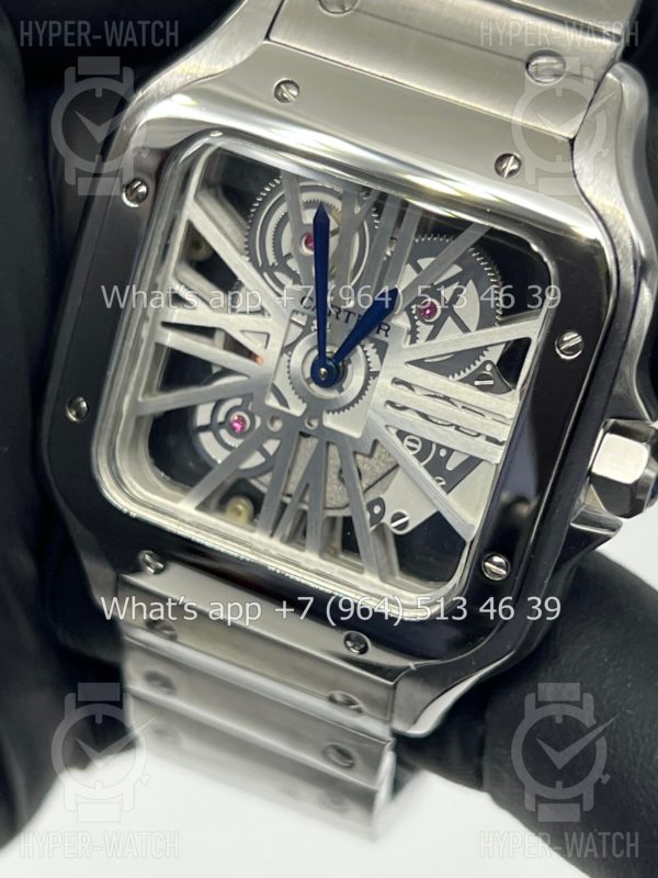 Фото 8 - Cartier Santos de Cartier Skeleton 40mm Art 9070