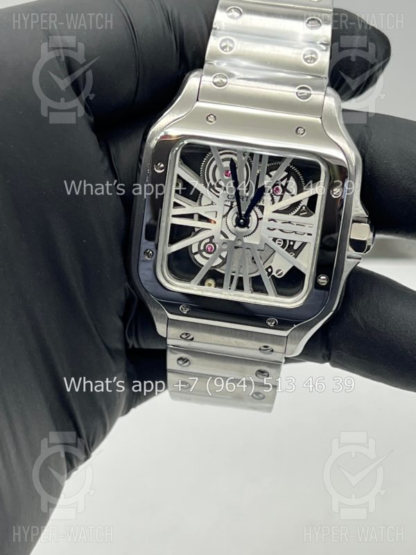 Фото 11 - Cartier Santos de Cartier Skeleton 40mm Art 9070