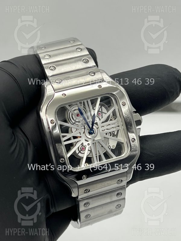 Фото 12 - Cartier Santos de Cartier Skeleton 40mm Art 9070