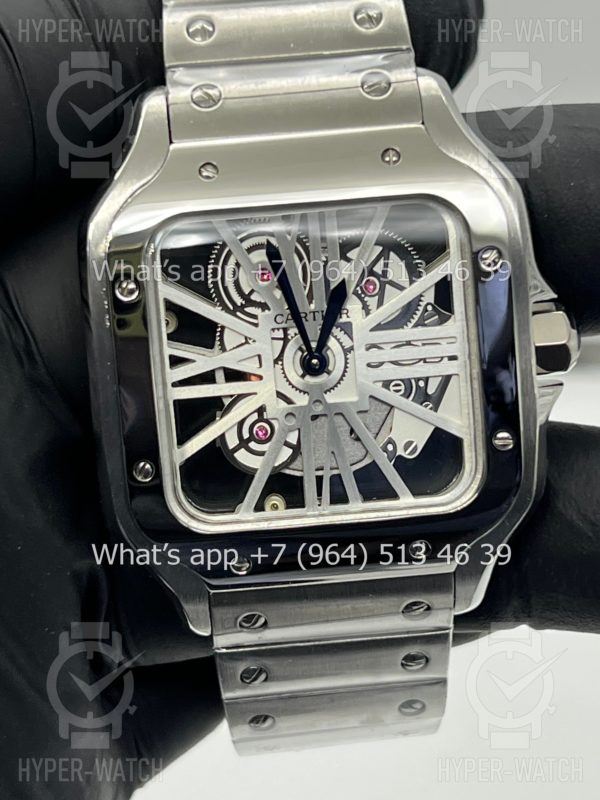 Фото 13 - Cartier Santos de Cartier Skeleton 40mm Art 9070