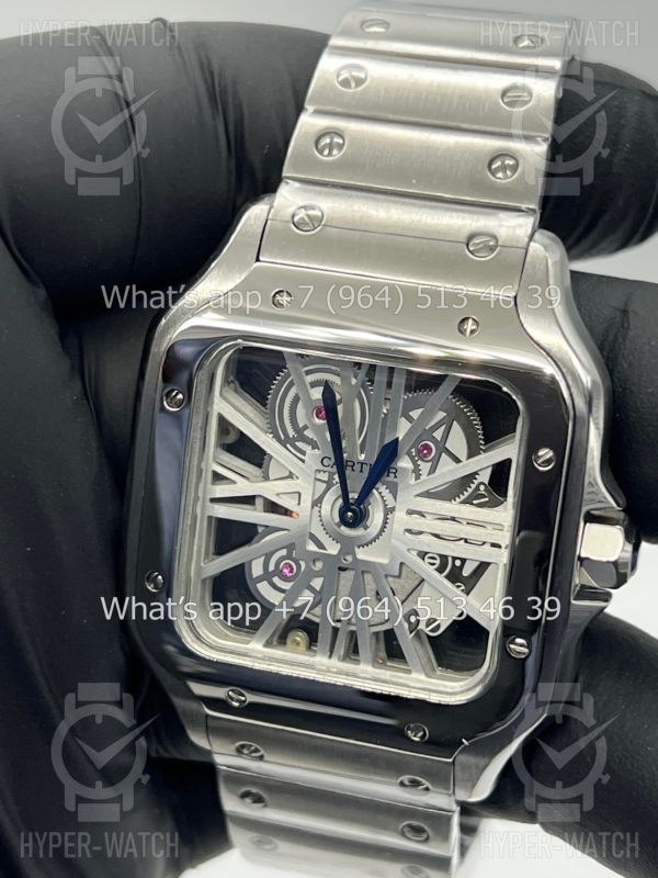 Фото 14 - Cartier Santos de Cartier Skeleton 40mm Art 9070