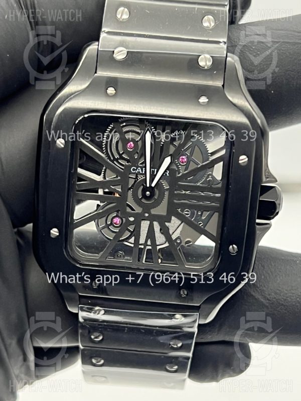 Товар Cartier Santos de Cartier Skeleton 40mm Art 9071 Фото 2 - Cartier Santos de Cartier Skeleton 40mm Art 9071