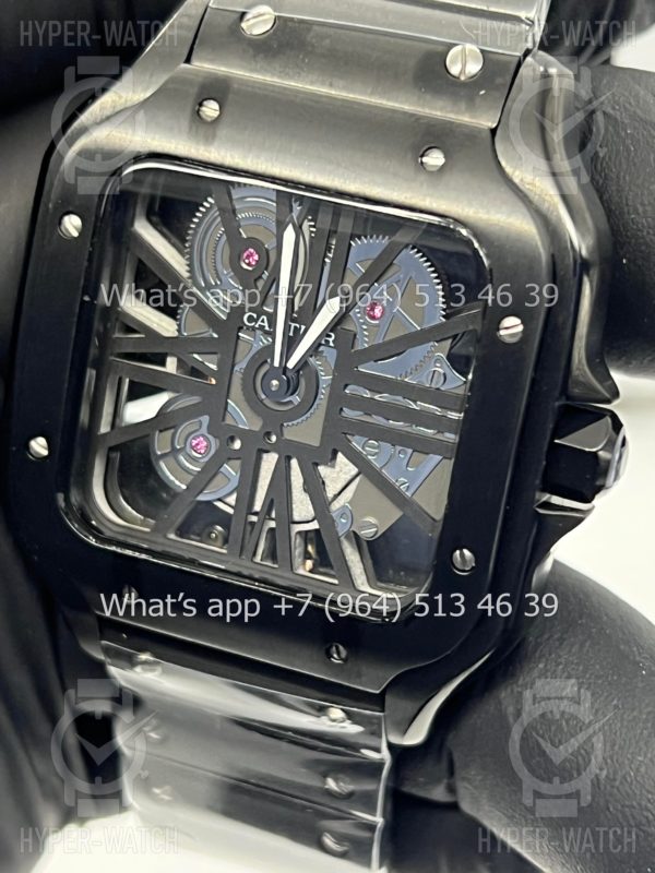 Товар Cartier Santos de Cartier Skeleton 40mm Art 9071 Фото 7 - Cartier Santos de Cartier Skeleton 40mm Art 9071