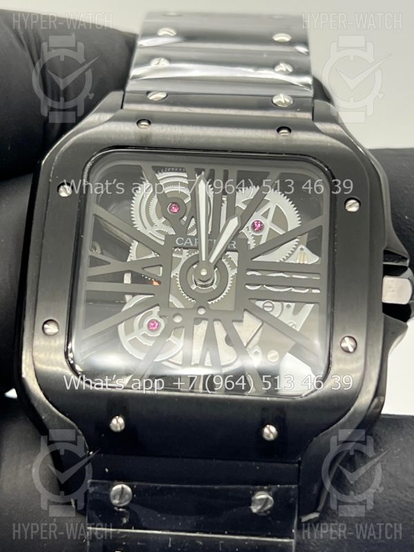 Товар Cartier Santos de Cartier Skeleton 40mm Art 9071 Фото 6 - Cartier Santos de Cartier Skeleton 40mm Art 9071