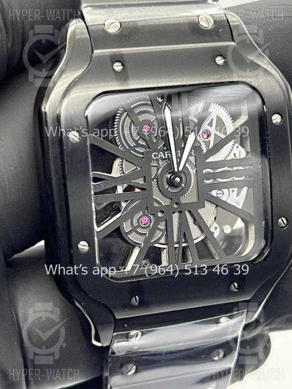 Товар Cartier Santos de Cartier Skeleton 40mm Art 9071 Фото 4 - Cartier Santos de Cartier Skeleton 40mm Art 9071