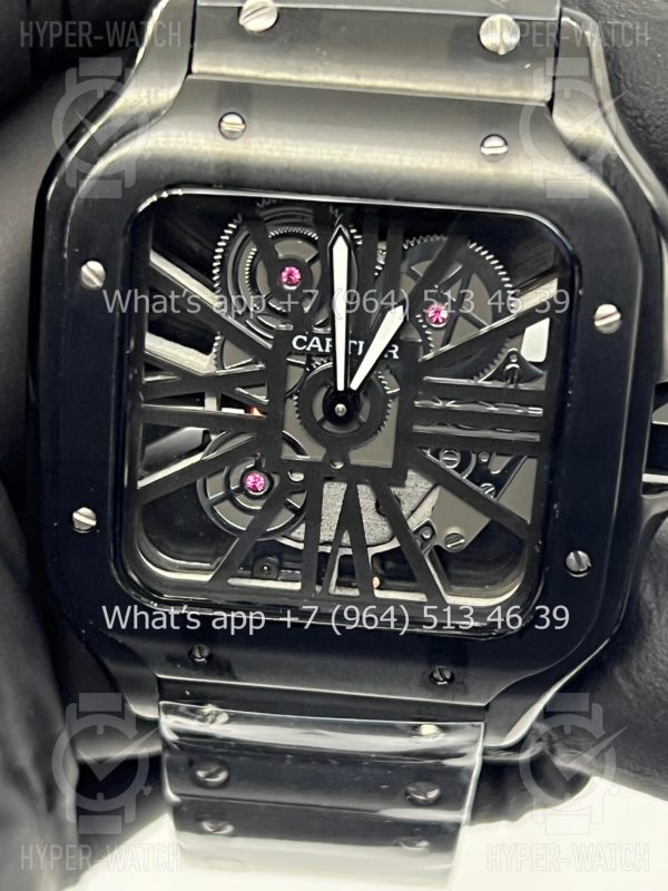 Товар Cartier Santos de Cartier Skeleton 40mm Art 9071 Фото 3 - Cartier Santos de Cartier Skeleton 40mm Art 9071