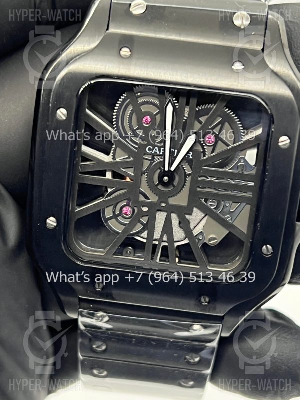 Товар Cartier Santos de Cartier Skeleton 40mm Art 9071 Фото 10 - Cartier Santos de Cartier Skeleton 40mm Art 9071